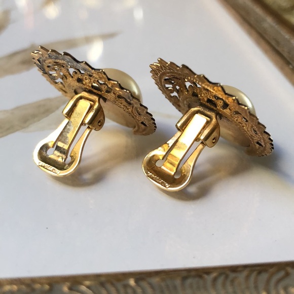 Vintage earrings signed - Picture 5 of 8